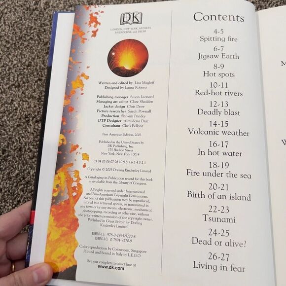 Volcano by Dorling Kindersley Publishing Staff- Hardcover - Picture 2 of 4